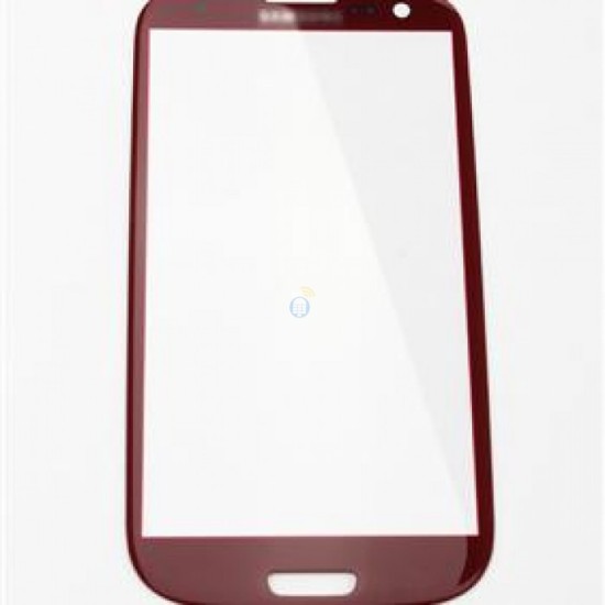 VIDRO PARA TOUCH SAMSUNG GALAXY S3 / I9300 VERMELHO